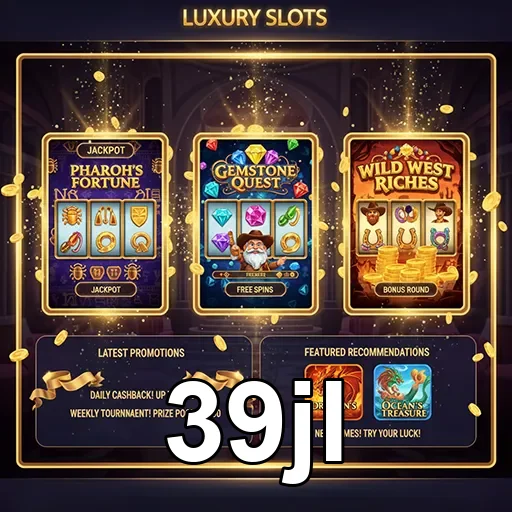 39jl luxury slots promotions